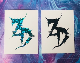 Zeds Dead decal / sticker - Zeds Dead car decal - Zeds Dead Bumper Sticker - Edm car decals - Hippie Dripz car decals