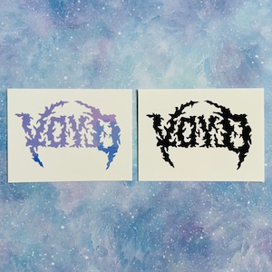 Svdden Death Voyd decal / sticker - Svdden Death Voyd car decal - Svdden Death Bumper Sticker - Edm car decals - Hippie Dripz car decals