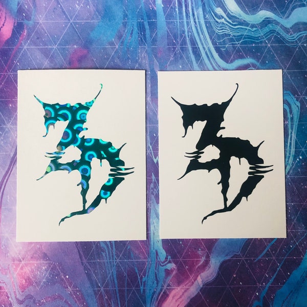 Zeds Dead decal / sticker - Zeds Dead car decal - Zeds Dead Bumper Sticker - Edm car decals - Hippie Dripz car decals