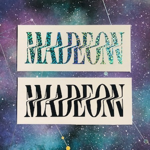 Madeon decal / sticker Madeon car decal Madeon Bumper Sticker Edm car decals Hippie Dripz car decals image 1