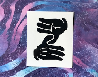 Zeds Dead Mickey Hands Decal / Sticker - Etsy