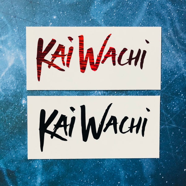 Kai Wachi decal / sticker - Kai Wachi car decal - Kai Wachi Bumper Sticker - Edm car decals - Hippie Dripz car decals