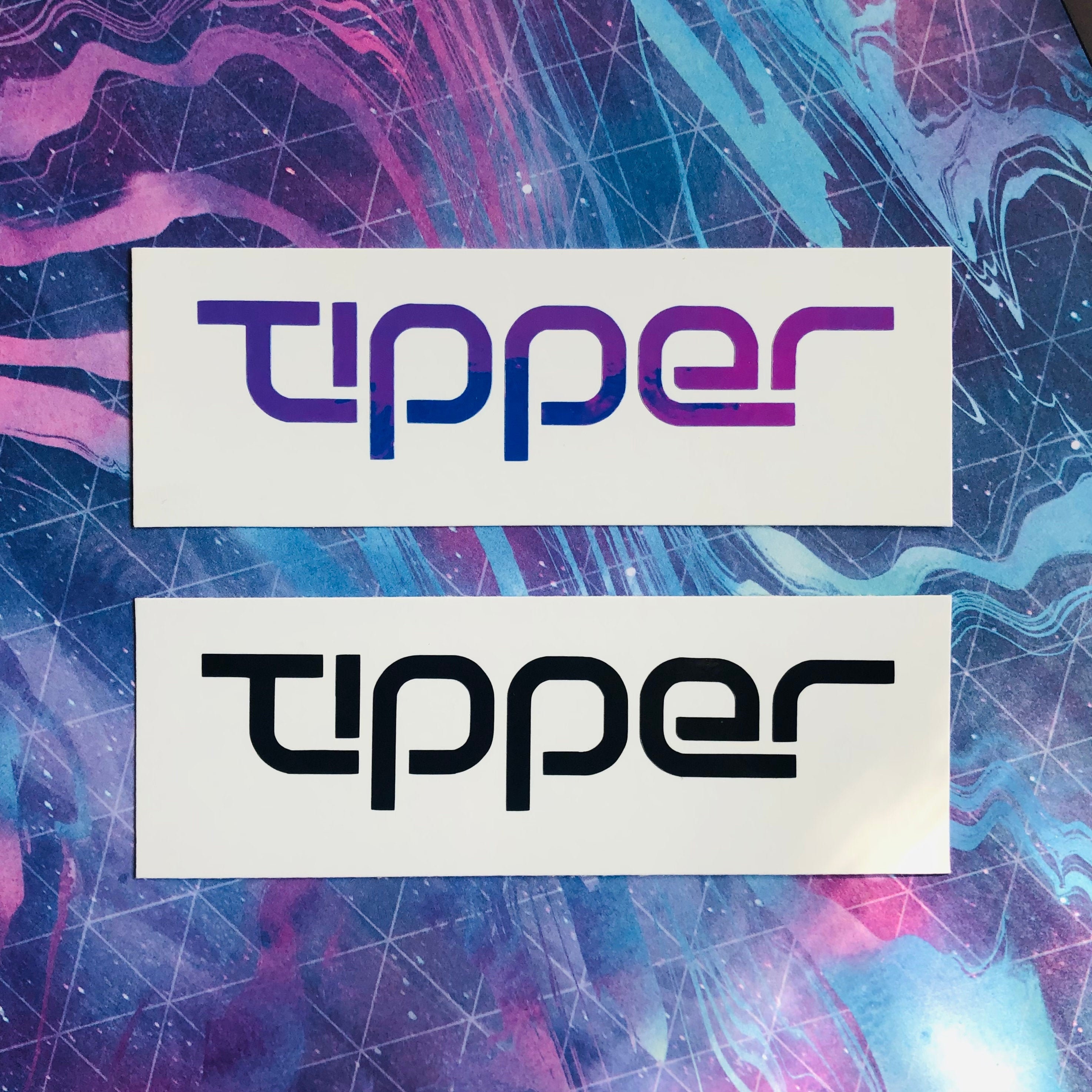 Tipper Decal / Sticker - Tipper Car Decal - Tipper Bumper Sticker - Edm ...