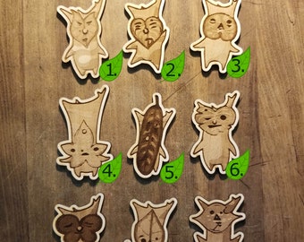 Korok Children Wooden Fridge Magnets