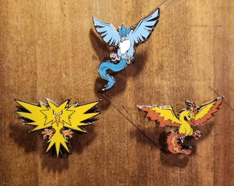 Legendary Birds Hard Enamel Pins