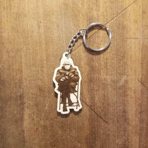Bernie Sanders Inauguration Wooden Keychain