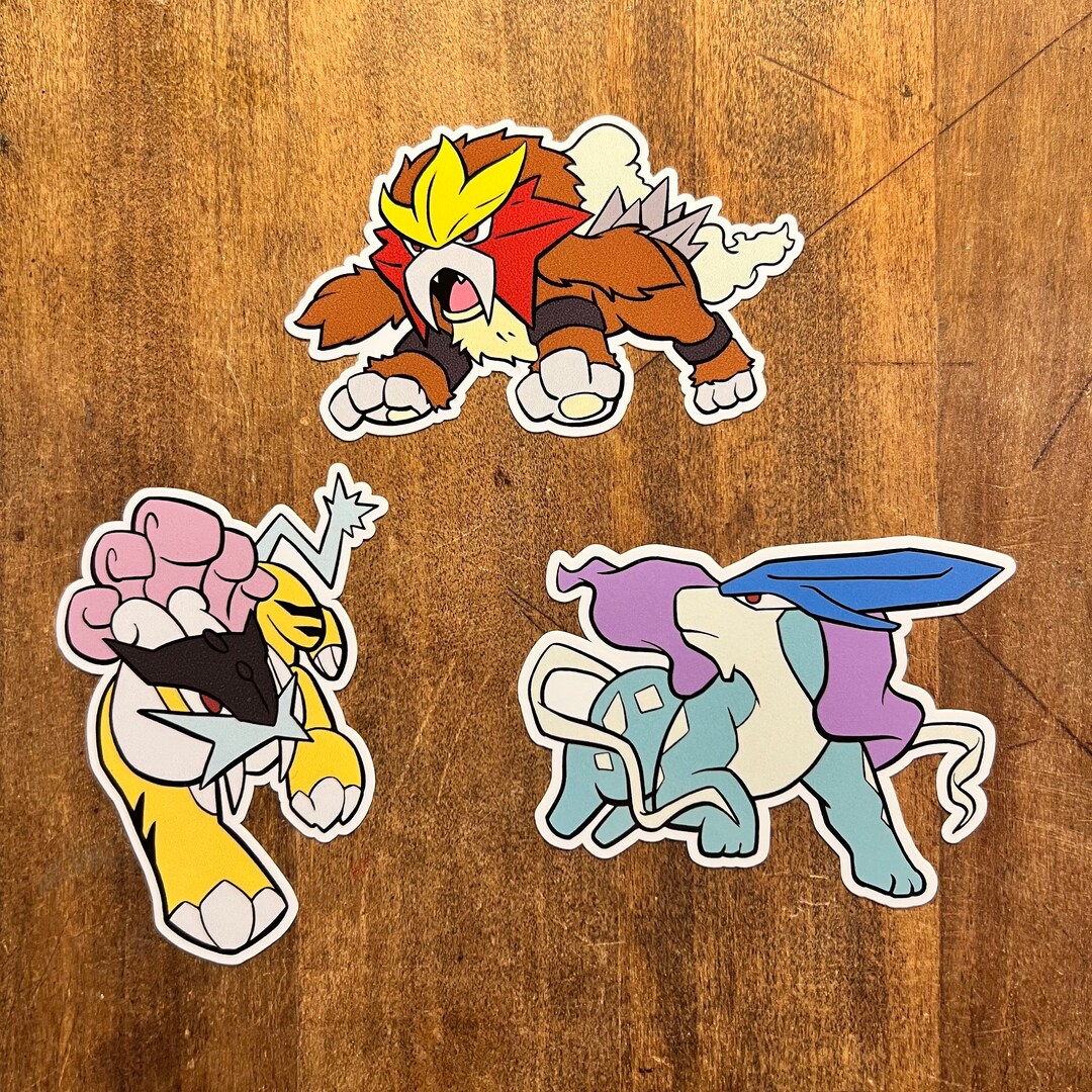 Sticker Legendary Legendary Beasts Gloss Stickers - Etsy