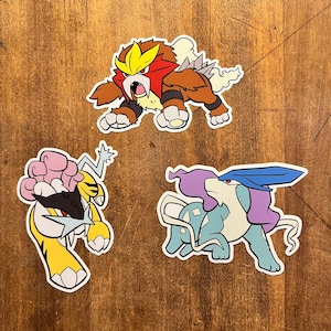 Legendary Beasts Gloss Stickers