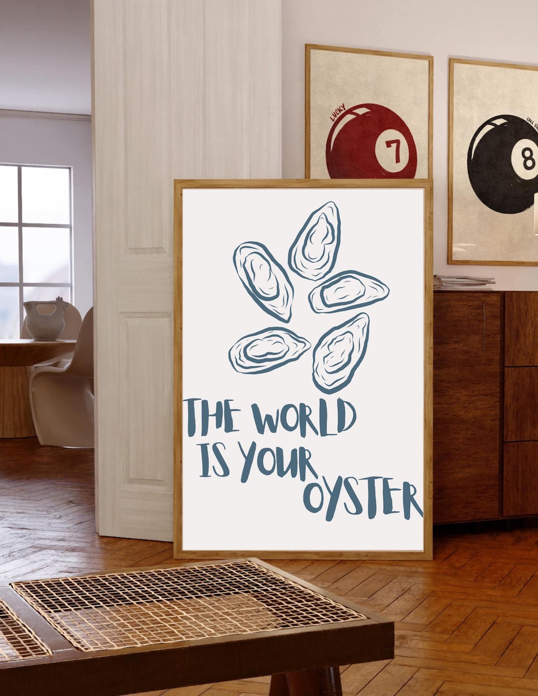 The World is Your Oyster Poster, Oyster Quote, World is Your Oyster ...