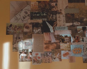 COTTAGECORE Wall Collage Kit - 50/85/125/165/200 PCS - VSCO, Trendy, Simple, Countryside, Calm