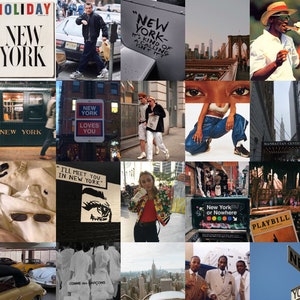 The New Yorker Wall Collage Kit - 50/85/125/165/200 pcs - Trendy, VSCO, Eccletic