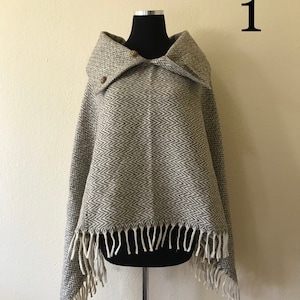 poncho da cowboy in lana