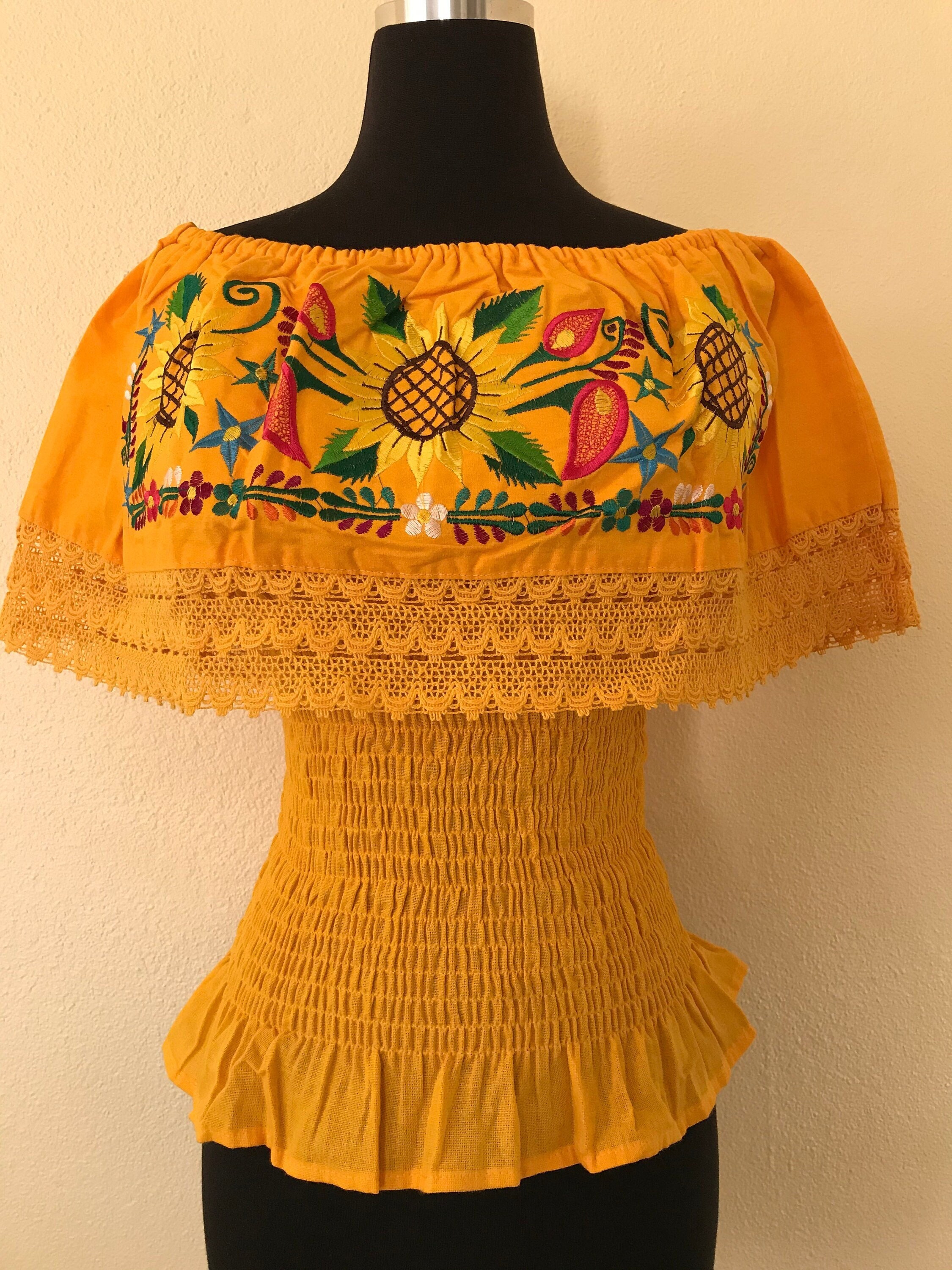 Blusas Mexicanas - Etsy España