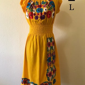 Floral Mexican Dress