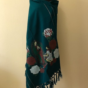 Rebozo Méxicano De La Virgen De Guadalupe