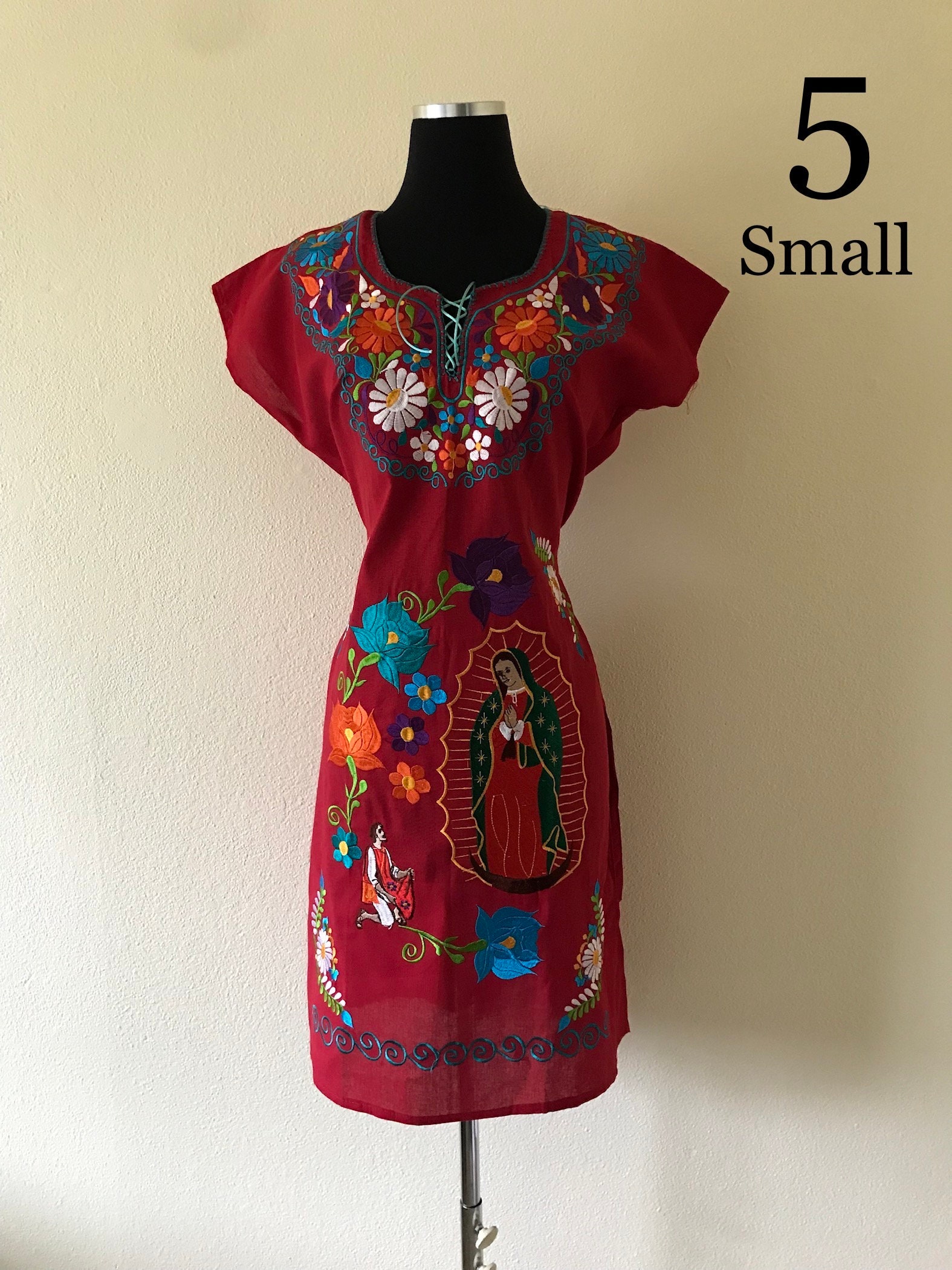 MARIA EMBROIDERED DRESS