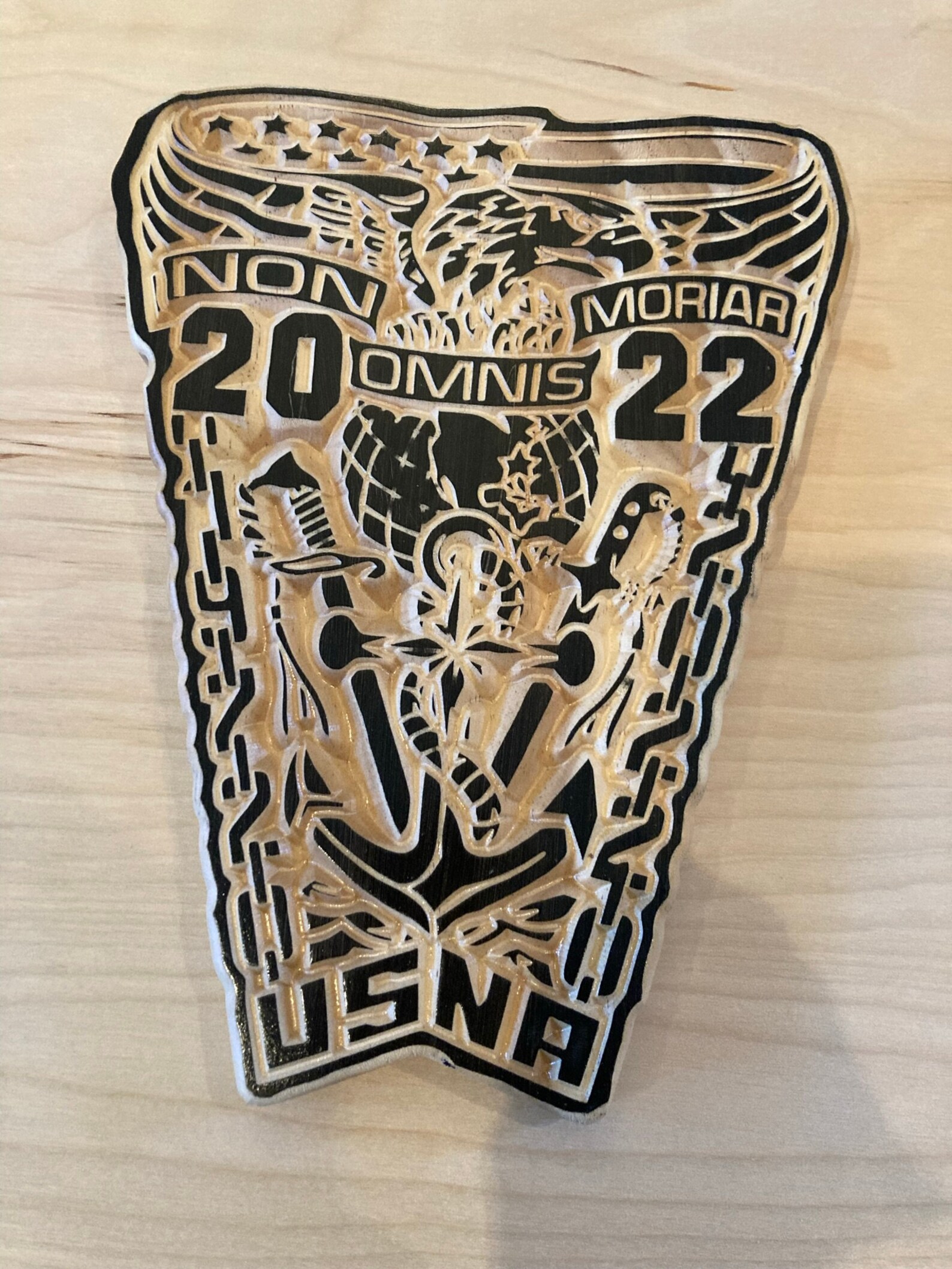 USNA Class of 2022 Crest Etsy