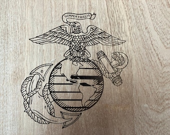 USMC Insignia Storage Box