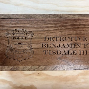 Custom Challenge Coin Storage Box