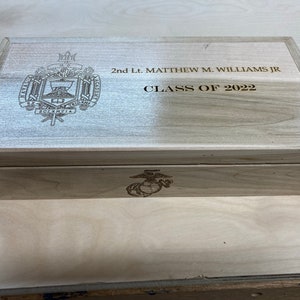 USNA Commissioning Commemorative Box