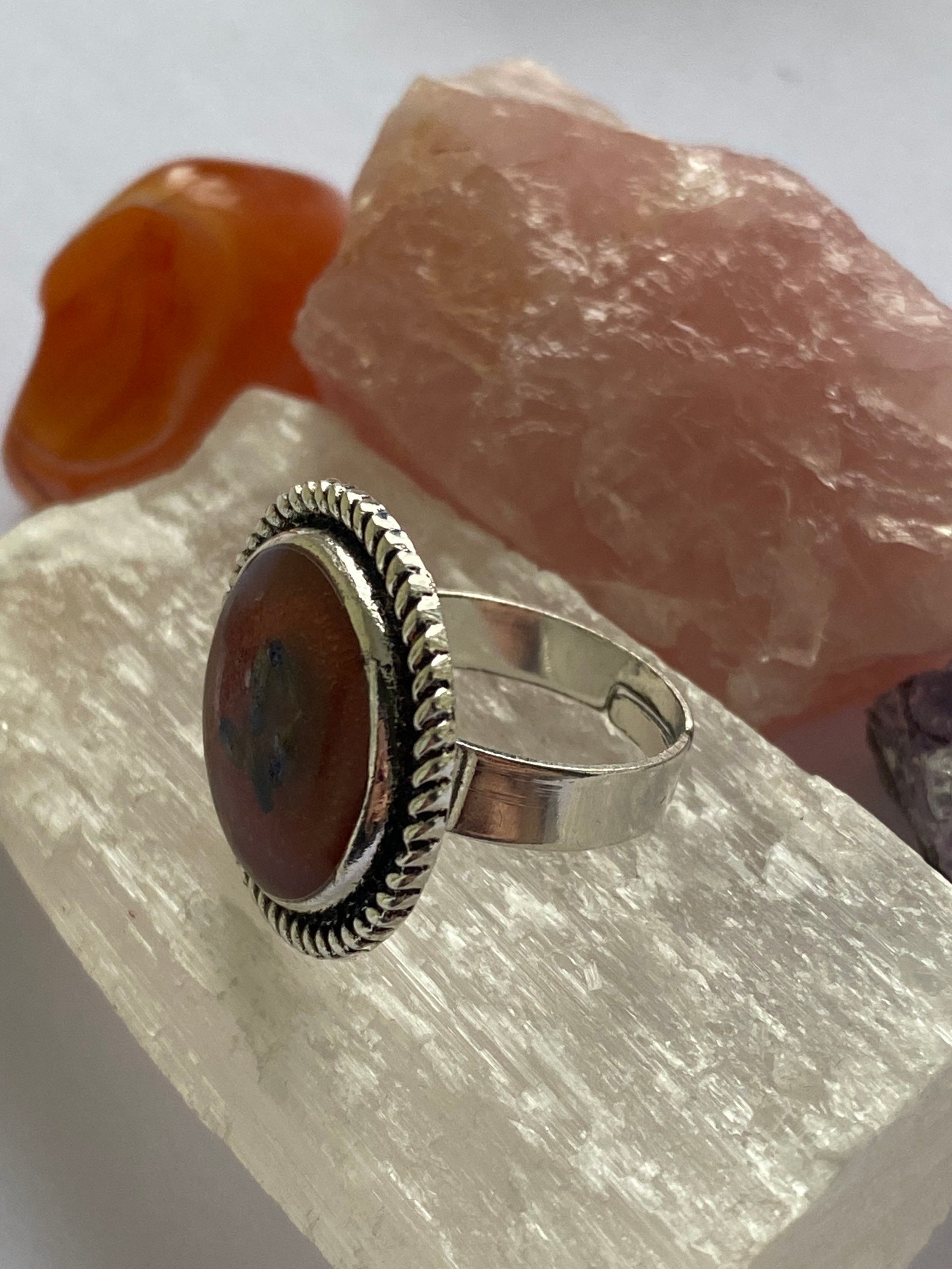 Adjustable autumn ring Etsy