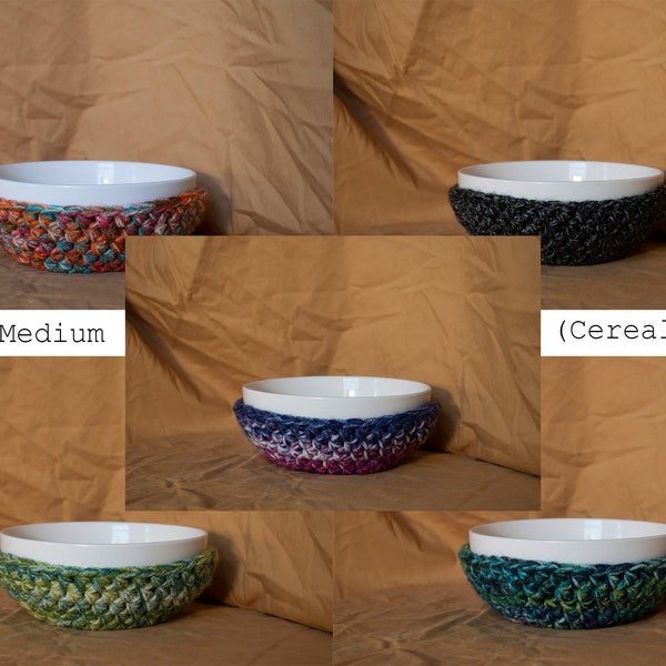 Crocheted Bowl Cozies