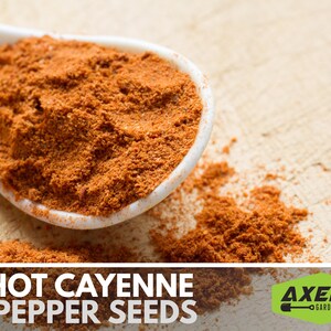 Hot Cayenne Pepper Heirloom Non-GMO Seeds image 6