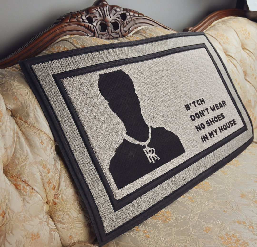 Roddy Ricch Inspired Door Mat censored Etsy