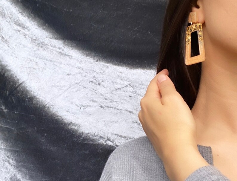Custom Resin Earrings