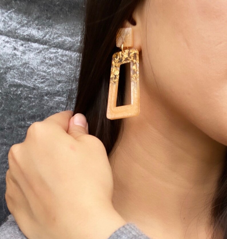 Custom Resin Earrings