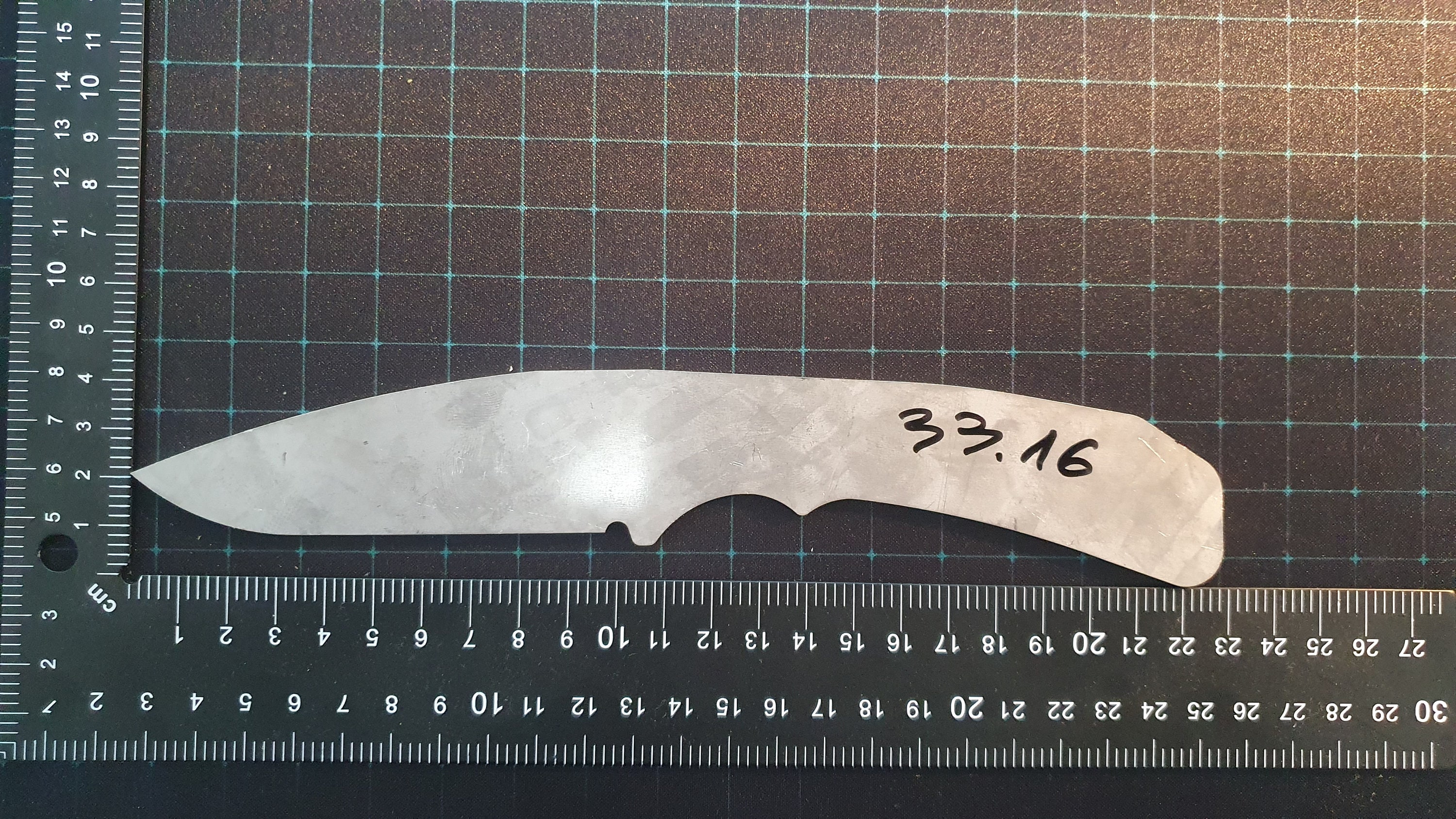 Knife Blade Blank Stainless steel N540 BÖHLER thk 4mm Etsy