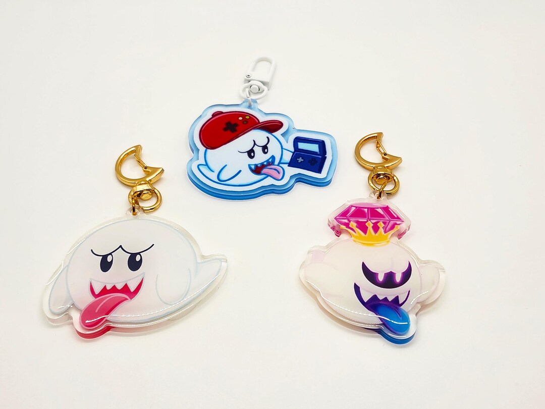 Boo Keychains - Etsy