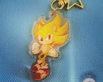 Super Sonic Keychain