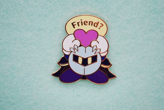 Meta Knight Friend Pin - Etsy