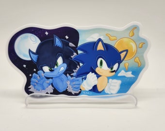 Night & Day Sonic Unleashed Sticker