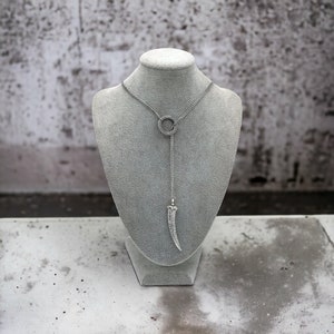 Viking Necklace, Wraparound Necklace, Shieldmaiden, Valkyrie, Viking Horn, Viking Claw
