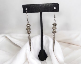Viking Earrings: Stainless Steel Celtic Shieldmaiden Jewelry