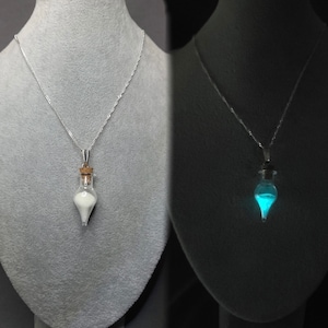 Fairy Dust Necklace: Glow In The Dark Fantasy Jewelry