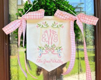 Spring Welcome Baby Banner