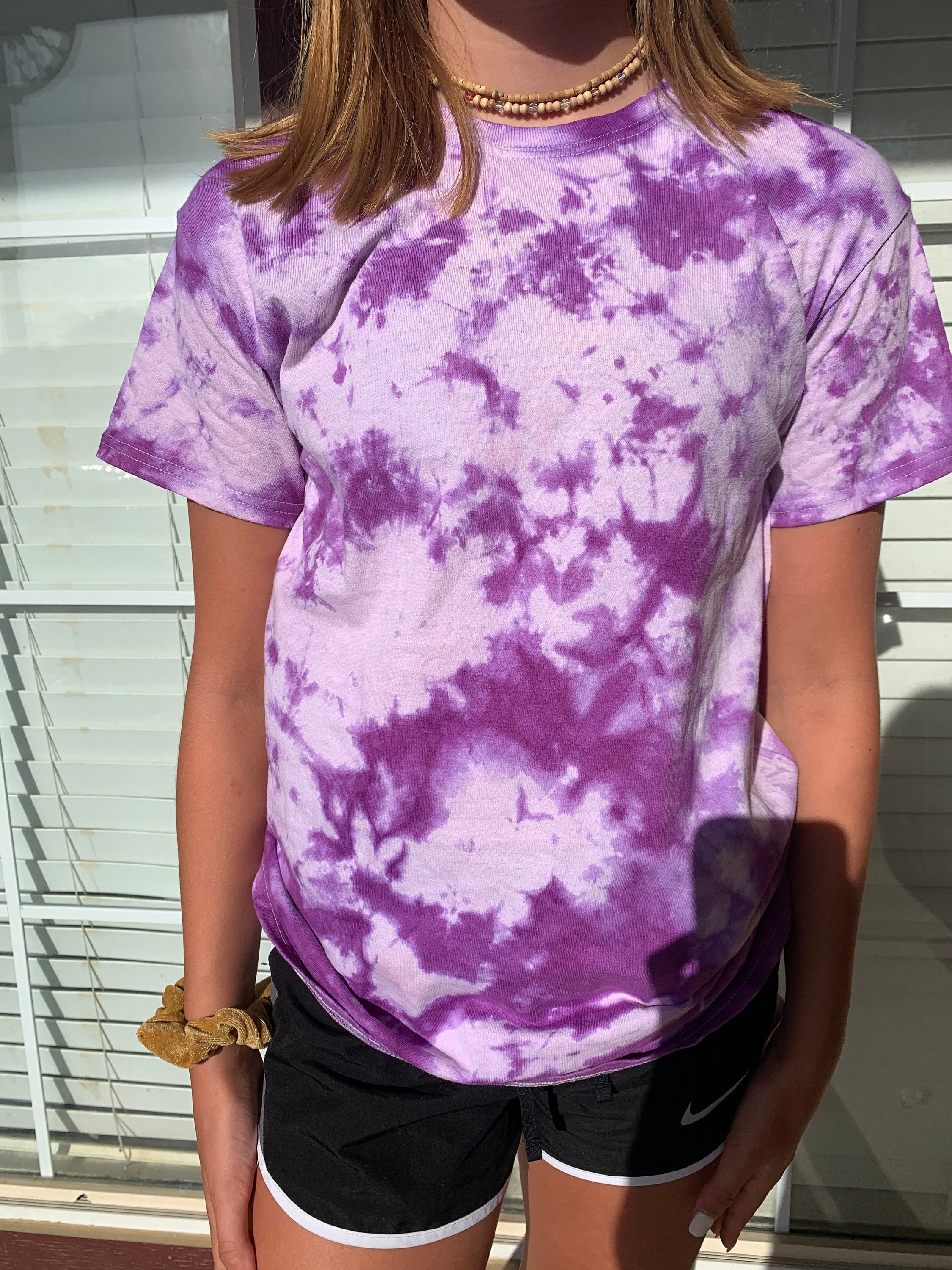 how to crumple dye a shirt