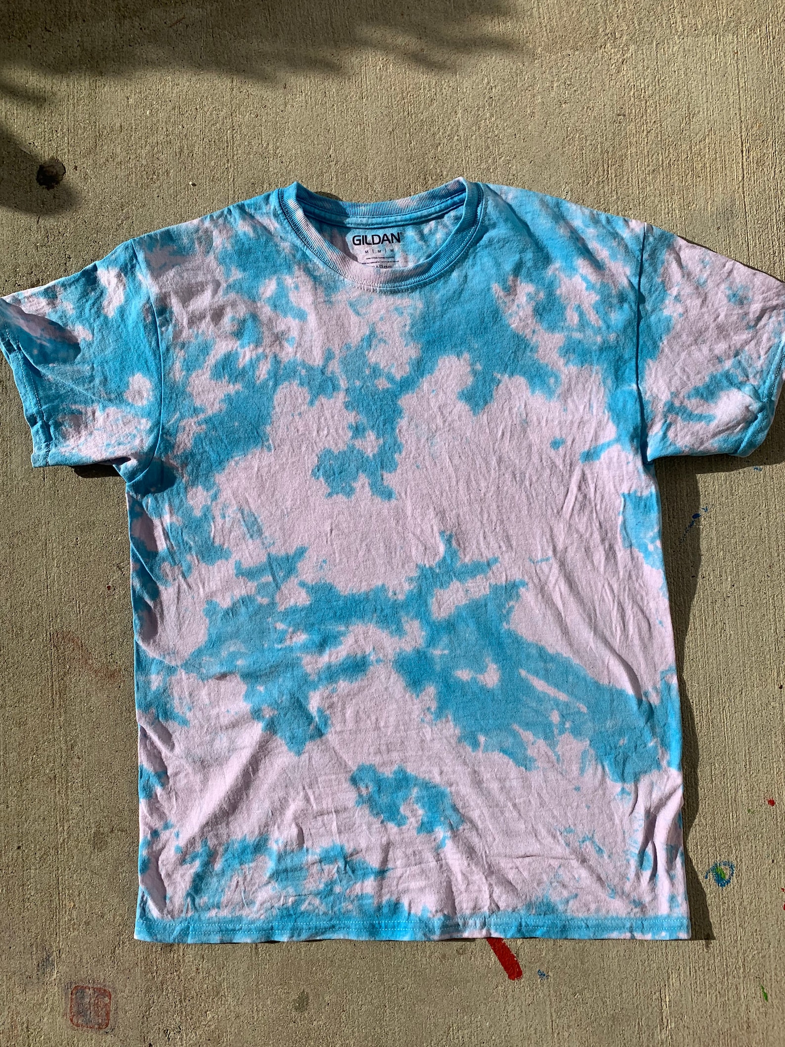 Crumple Tie Dye T-Shirt | Etsy