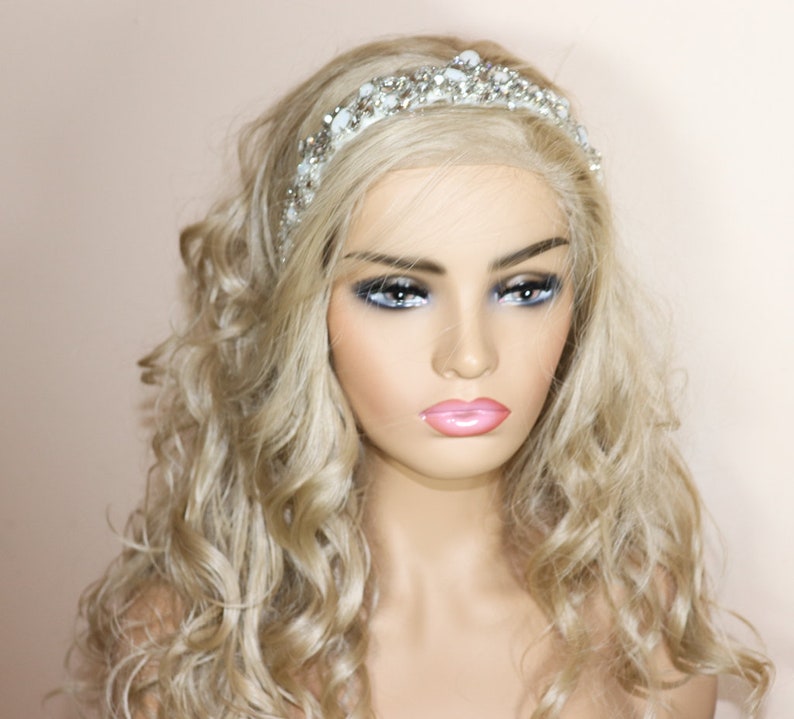 Wedding Headband SL30022 wedding headpiece Crystal Wedding Headband Wedding Hair Vine Crystal Headpiece