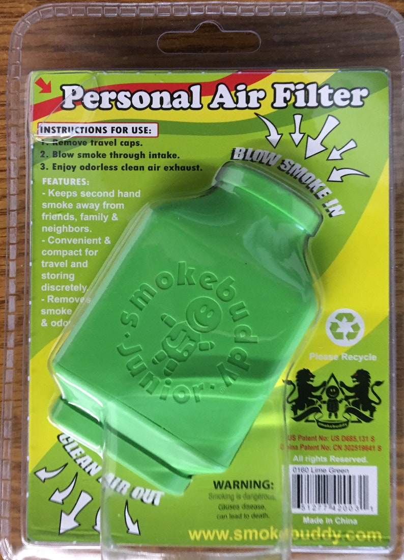 Smokebuddy Personal Air Filter for Smokers and Stoners Original Etsy