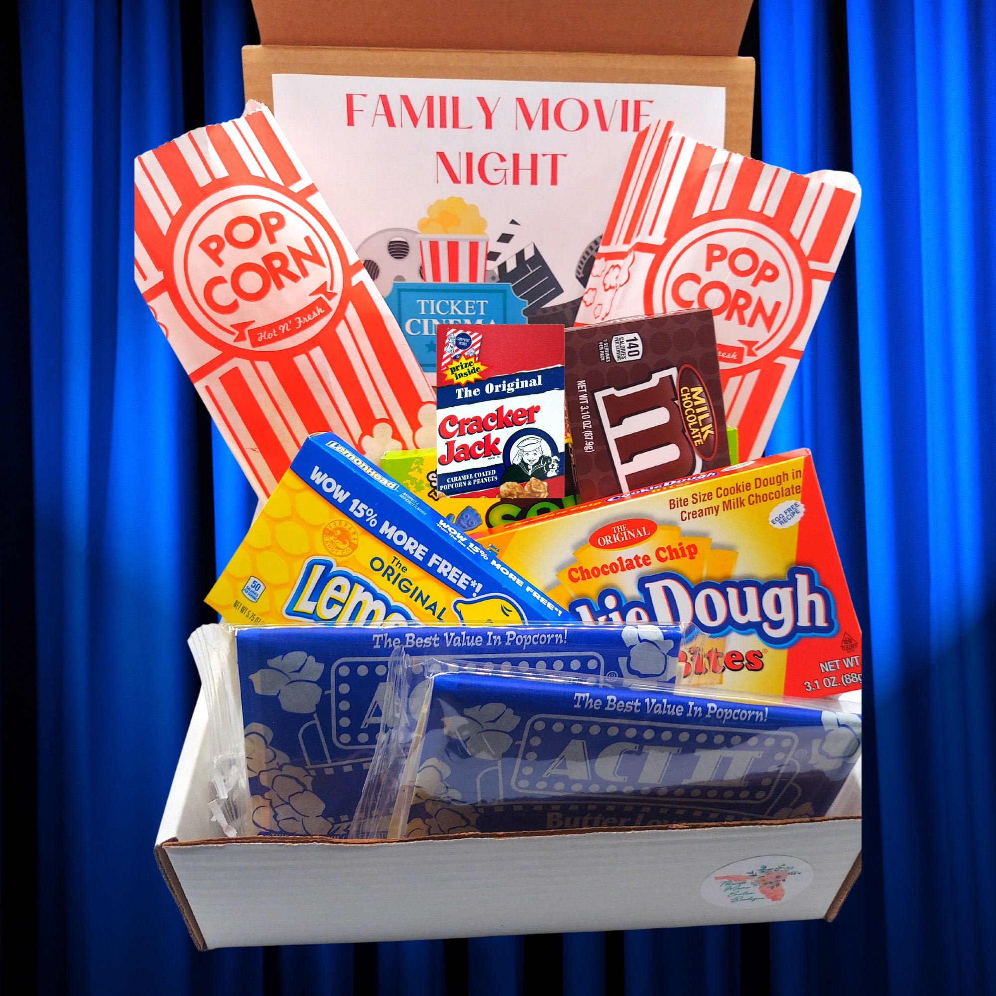 Movie NIght Gift Box Teacher Gift End of Year Gift Movie Etsy
