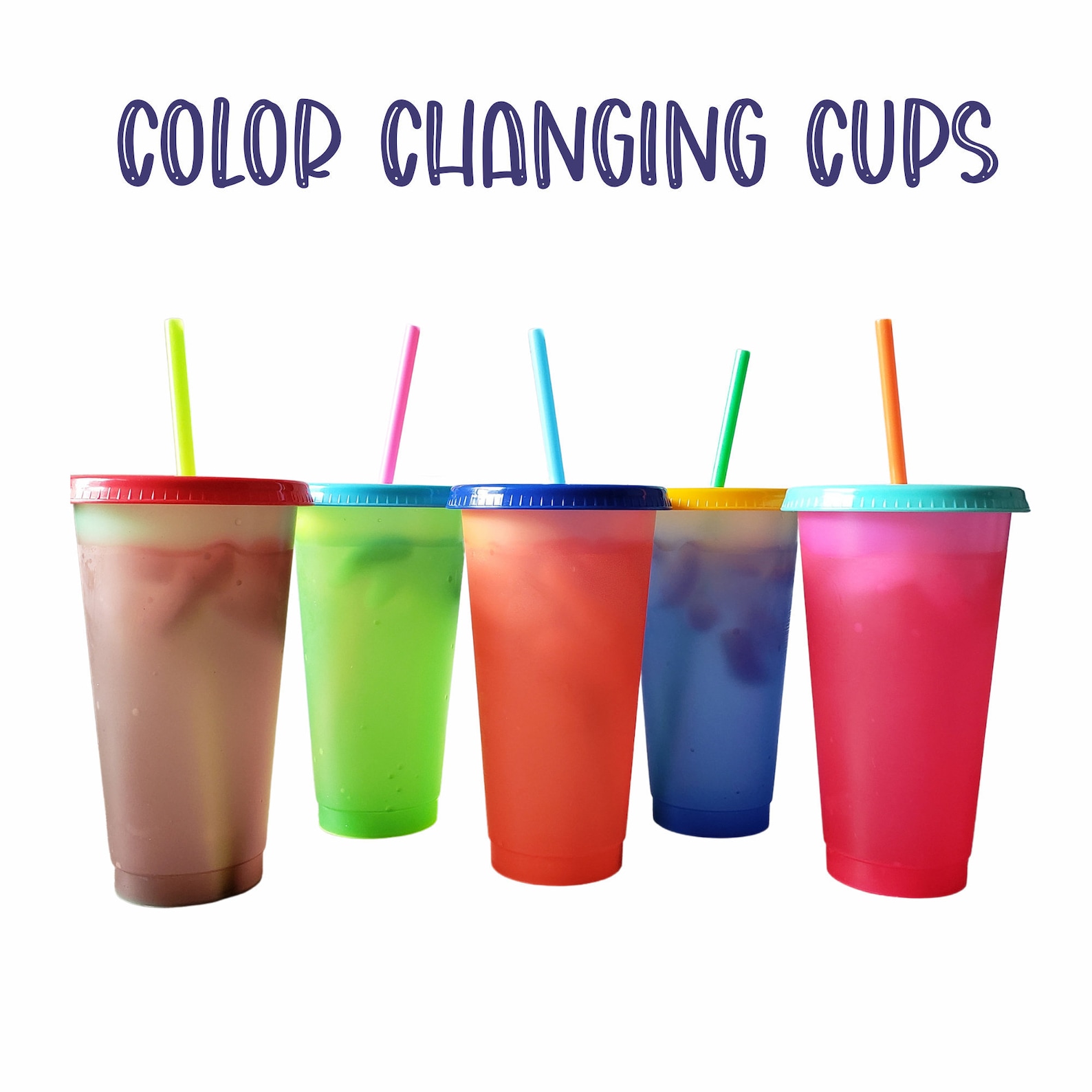 Color Changing Cups fun party drinks for kids and adults Etsy