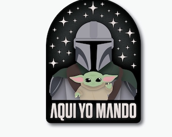 Yo Mando sticker