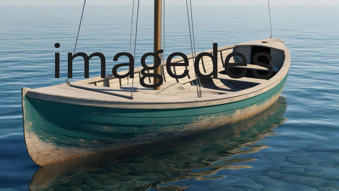 Rustic Wooden Boat on Lake 2 Digital Download – Tranquil Nature ...