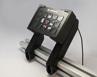 Stream Deck MK1 Mount for Extruded Aluminum Profile - UNI Series