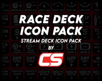 Race Deck - Sim Racing Stream Deck Icon Pack