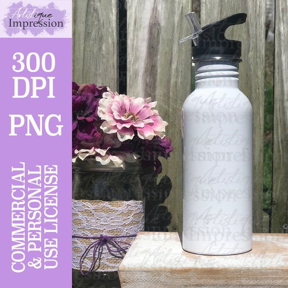 14oz Water Bottle Mockup Etsy